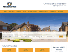 Tablet Screenshot of angelwoods.co.uk